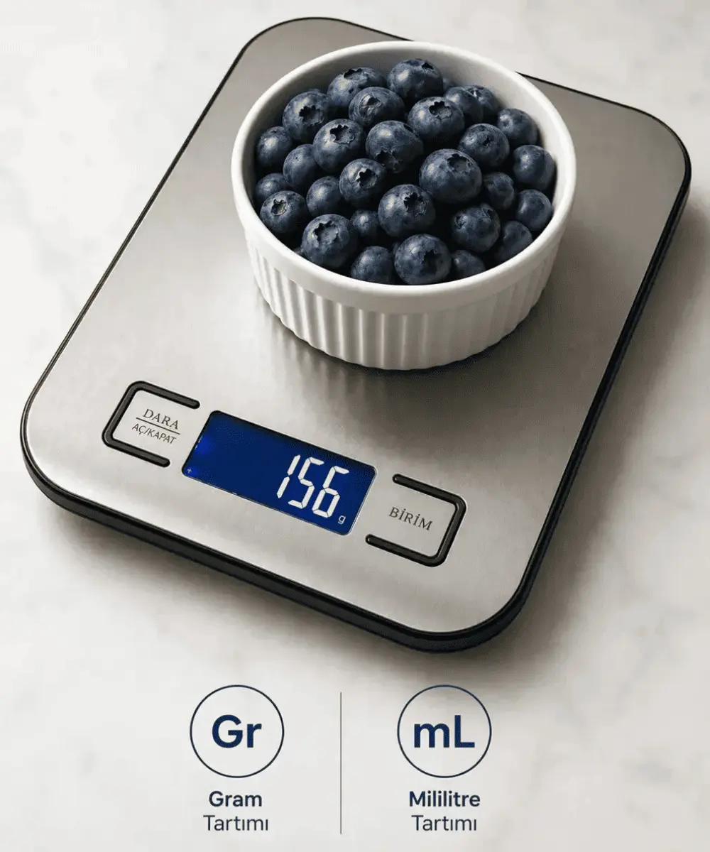Hassas Mutfak Terazisi (5kg Kapasite) - Görsel 4