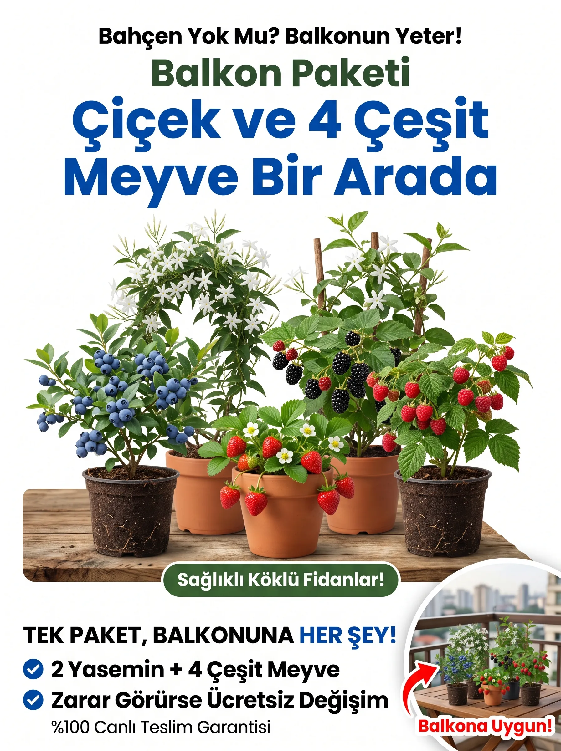 Balkon Paketi - Görsel 1