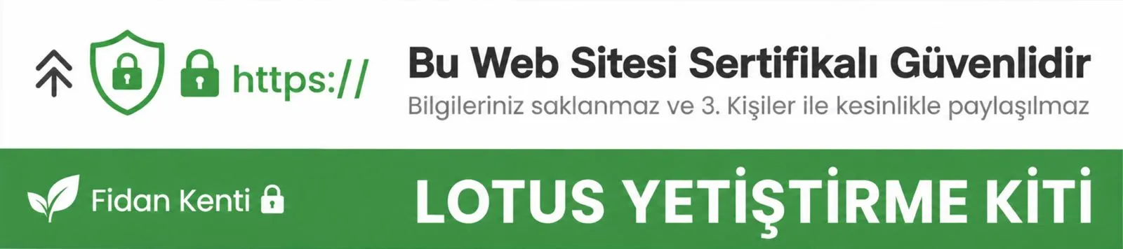 Lotus Yetiştirme Kiti - Görsel 1