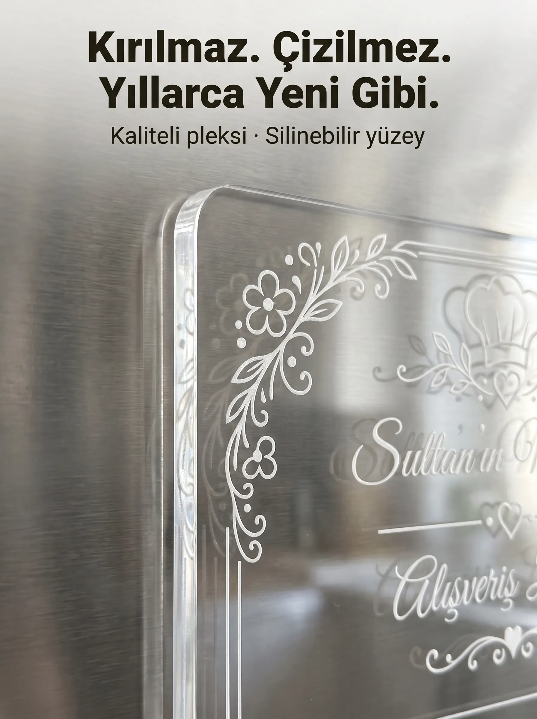 Kişiye Özel Buzdolabı Alışveriş Magnet - Görsel 3
