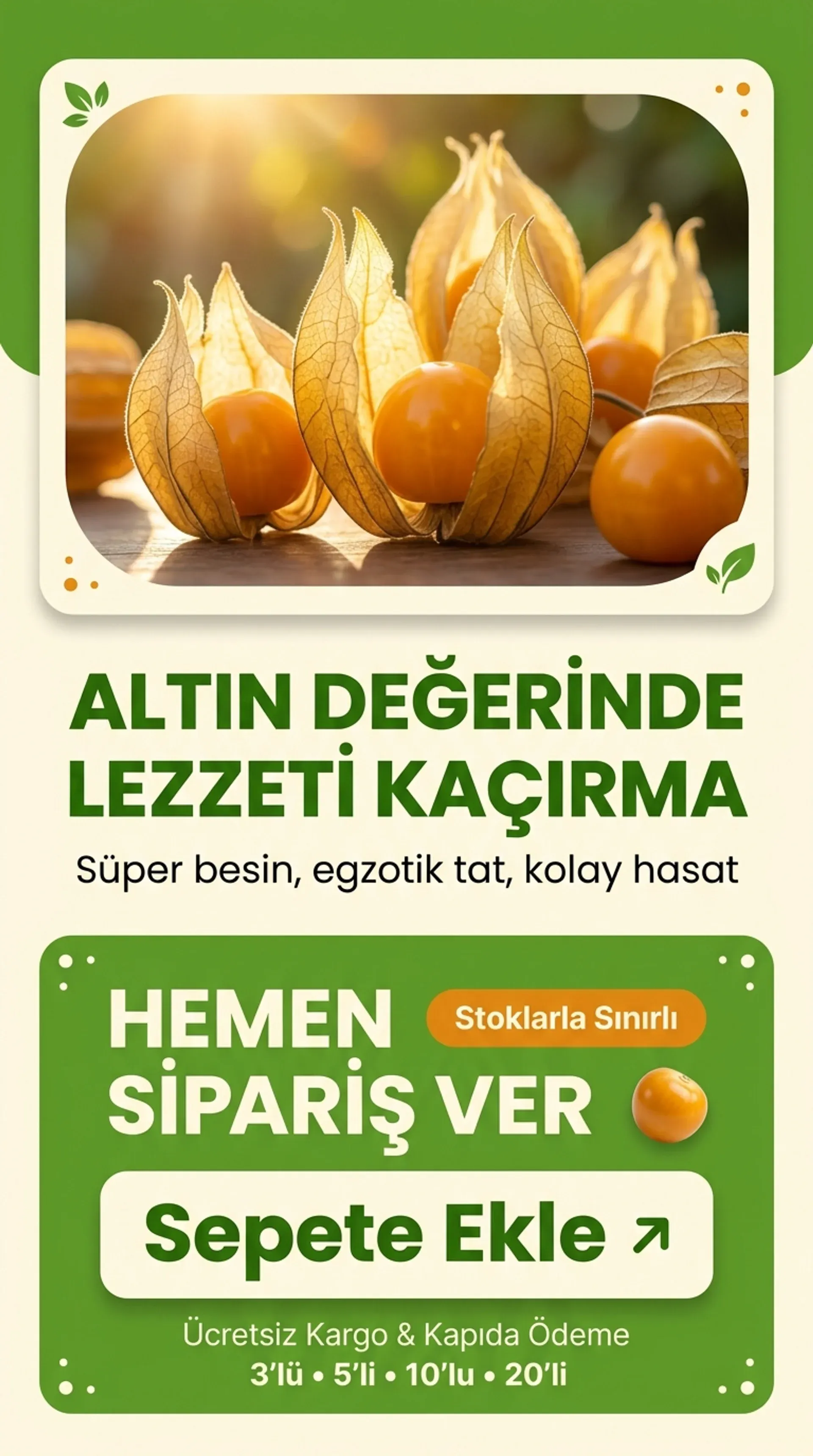 Altın Çilek Kampanyası - Görsel 2