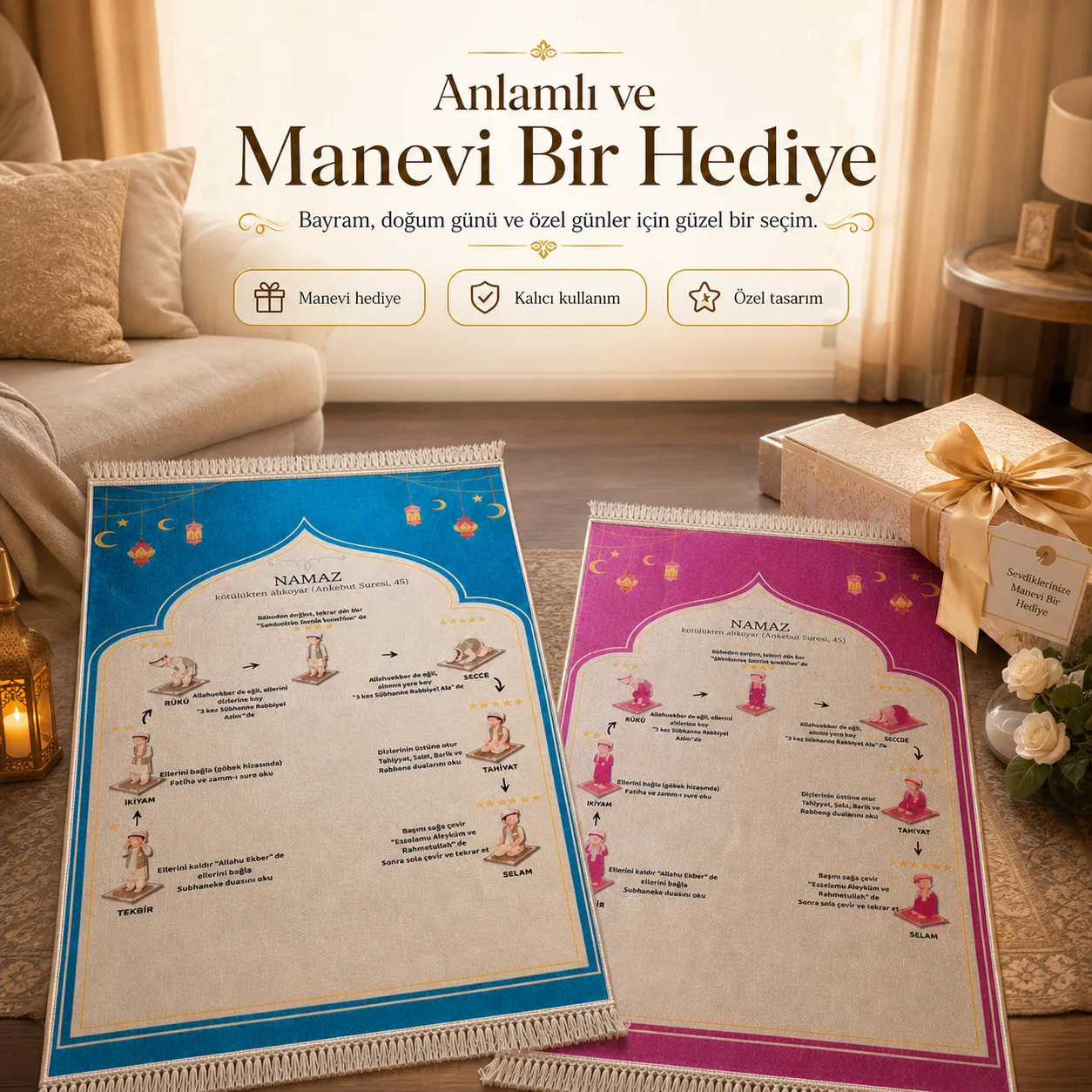 Sesli Namaz Öğretici Seccade - Görsel 6
