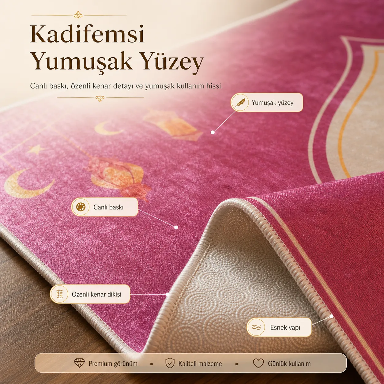 Sesli Namaz Öğretici Seccade - Görsel 2