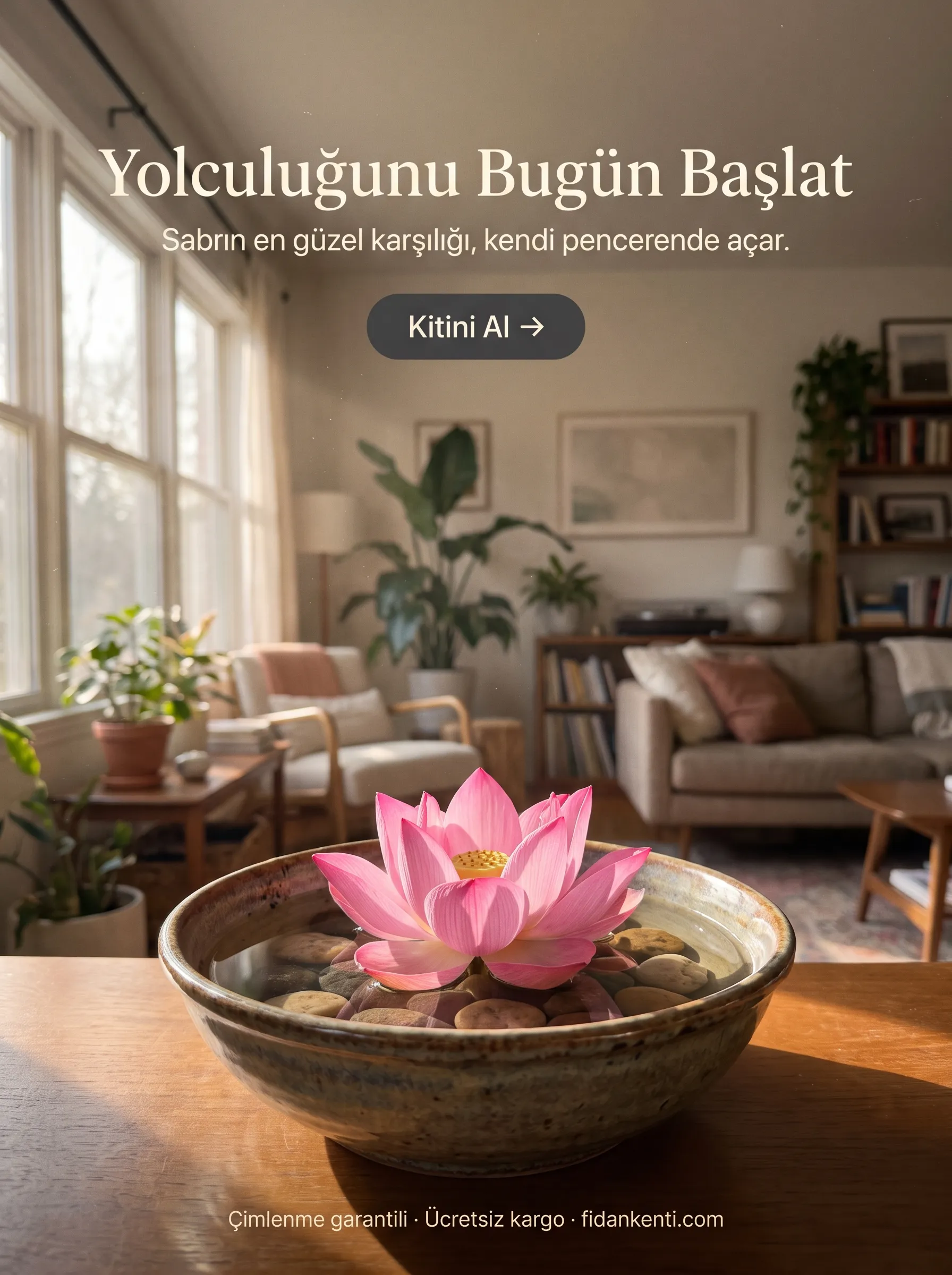 LOTUS ÇİÇEĞİ TOHUMU SETİ  - Görsel 2