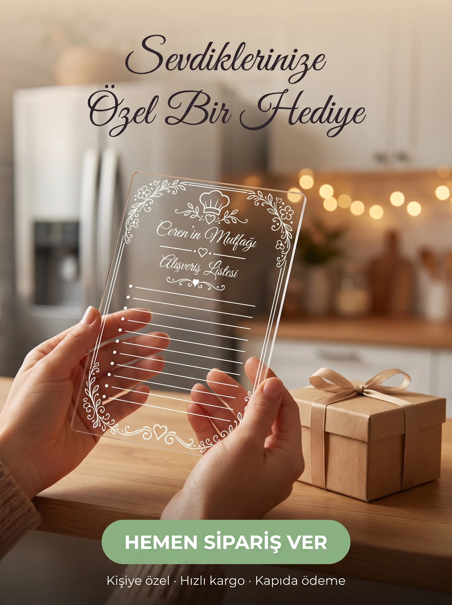 Kişiye Özel Buzdolabı Alışveriş Magnet - Görsel 5
