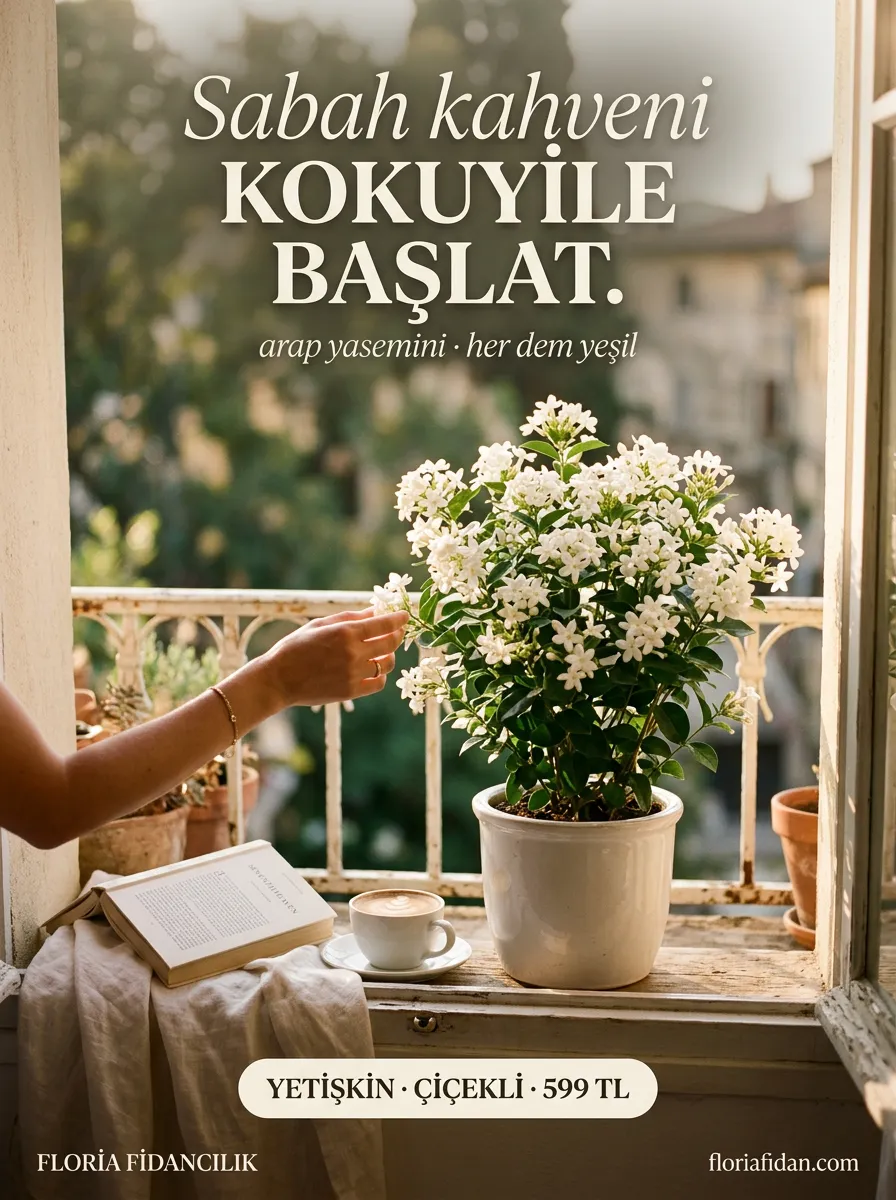 Yetişkin Çiçekli Arap Yasemini Kampanyası - Görsel 7
